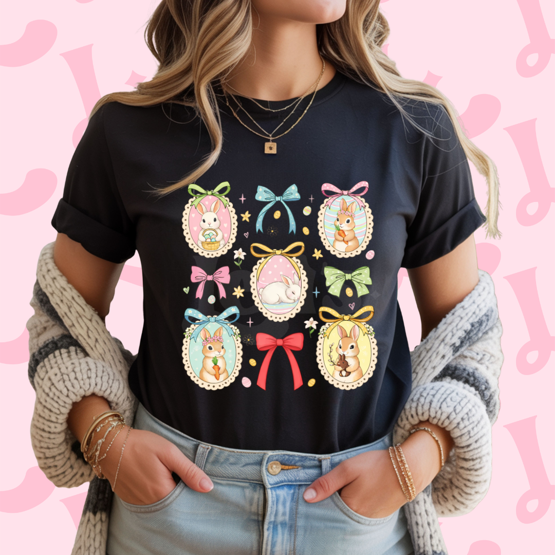 Bunnys & Bows Dtf Transfer