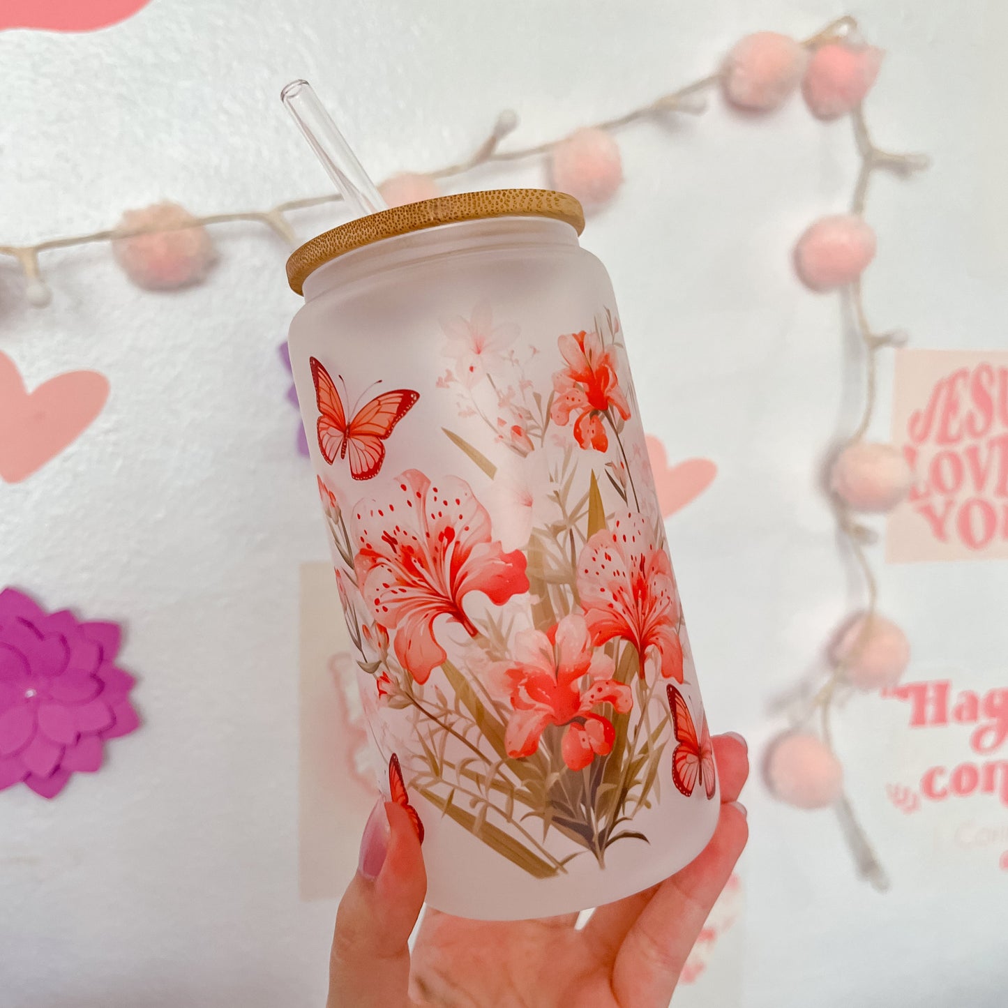 Lucas 1:37 Glass Can