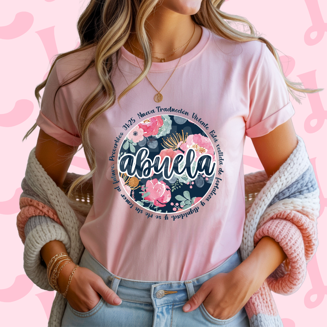 Abuela Prov. 31:25 Dtf Transfer