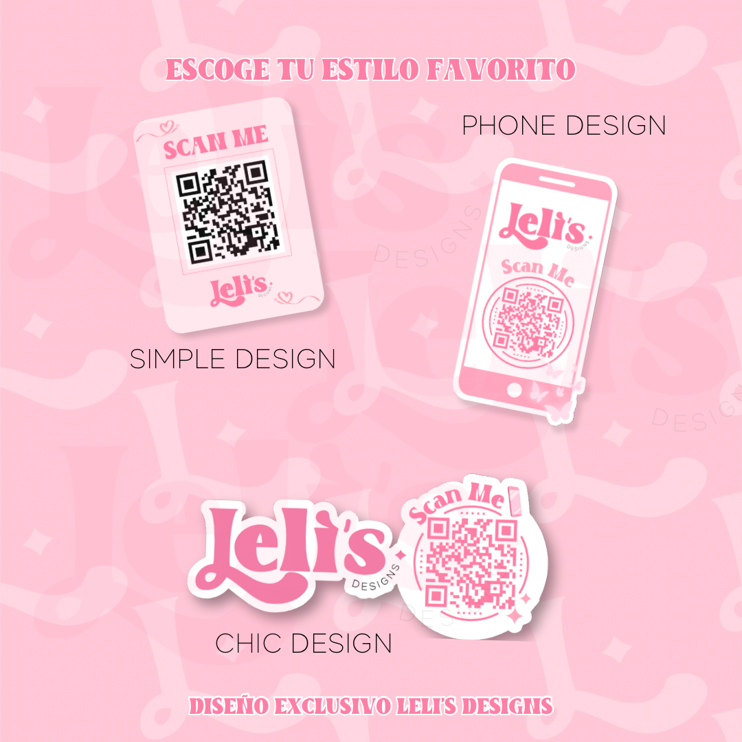 Sticker Logo + QR code