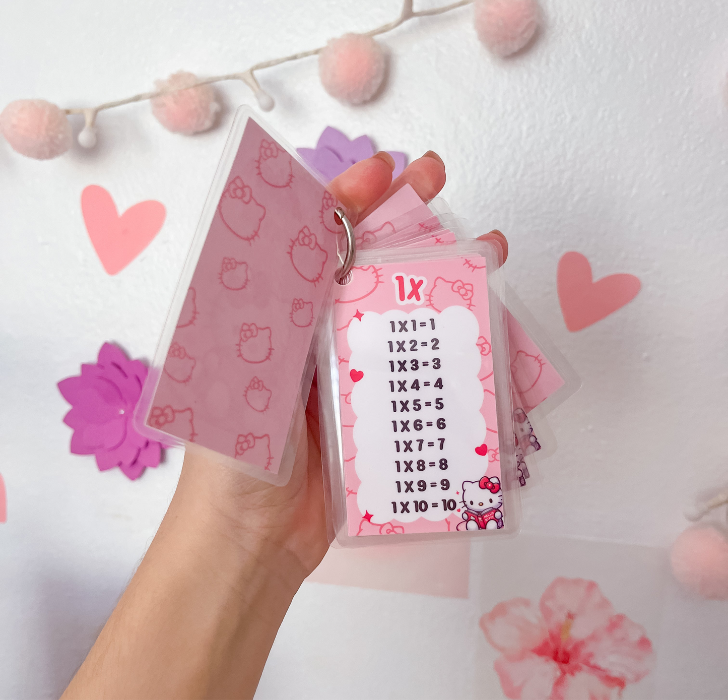 Llavero Tablas De Multiplicar