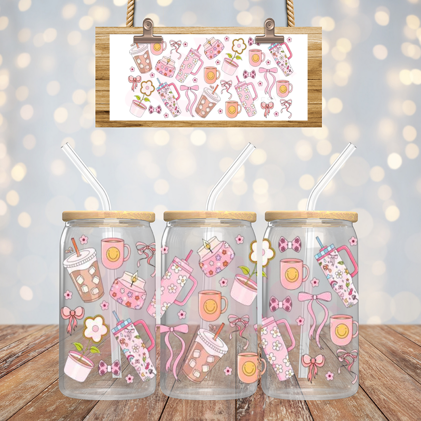 Girly Girl UV DTF WRAP