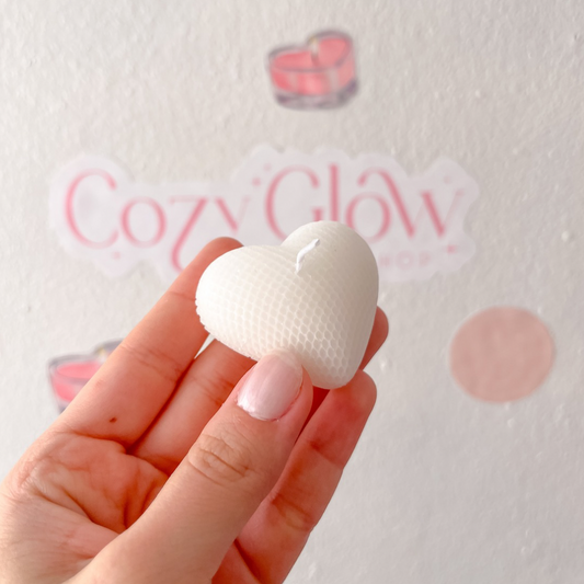 Cozy Heart Candle