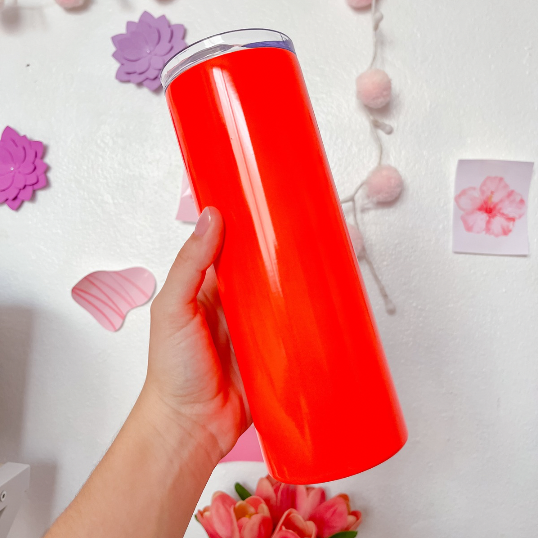 Tumbler Neon Personalizado