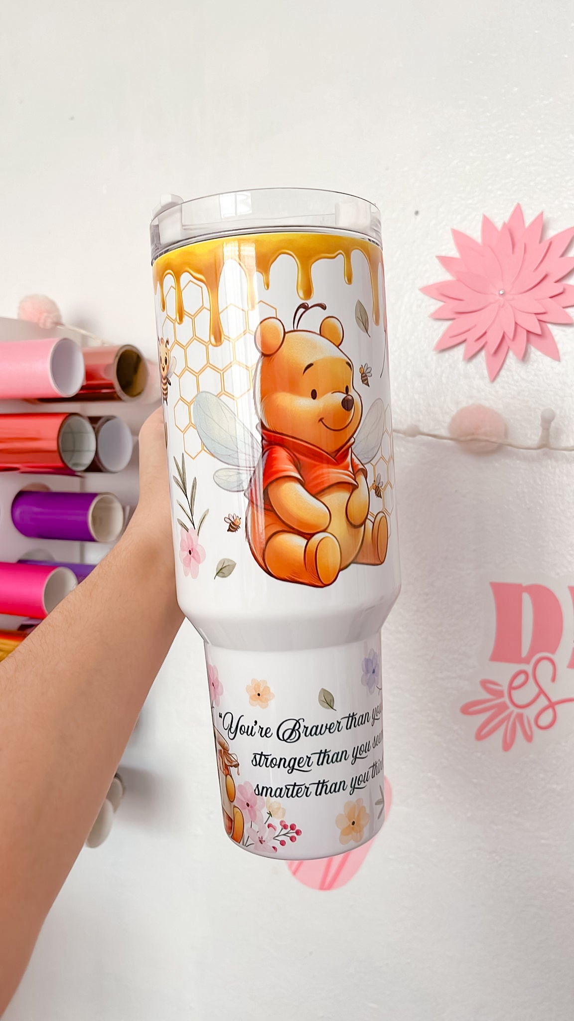 Honey Bear 40oz Tumbler