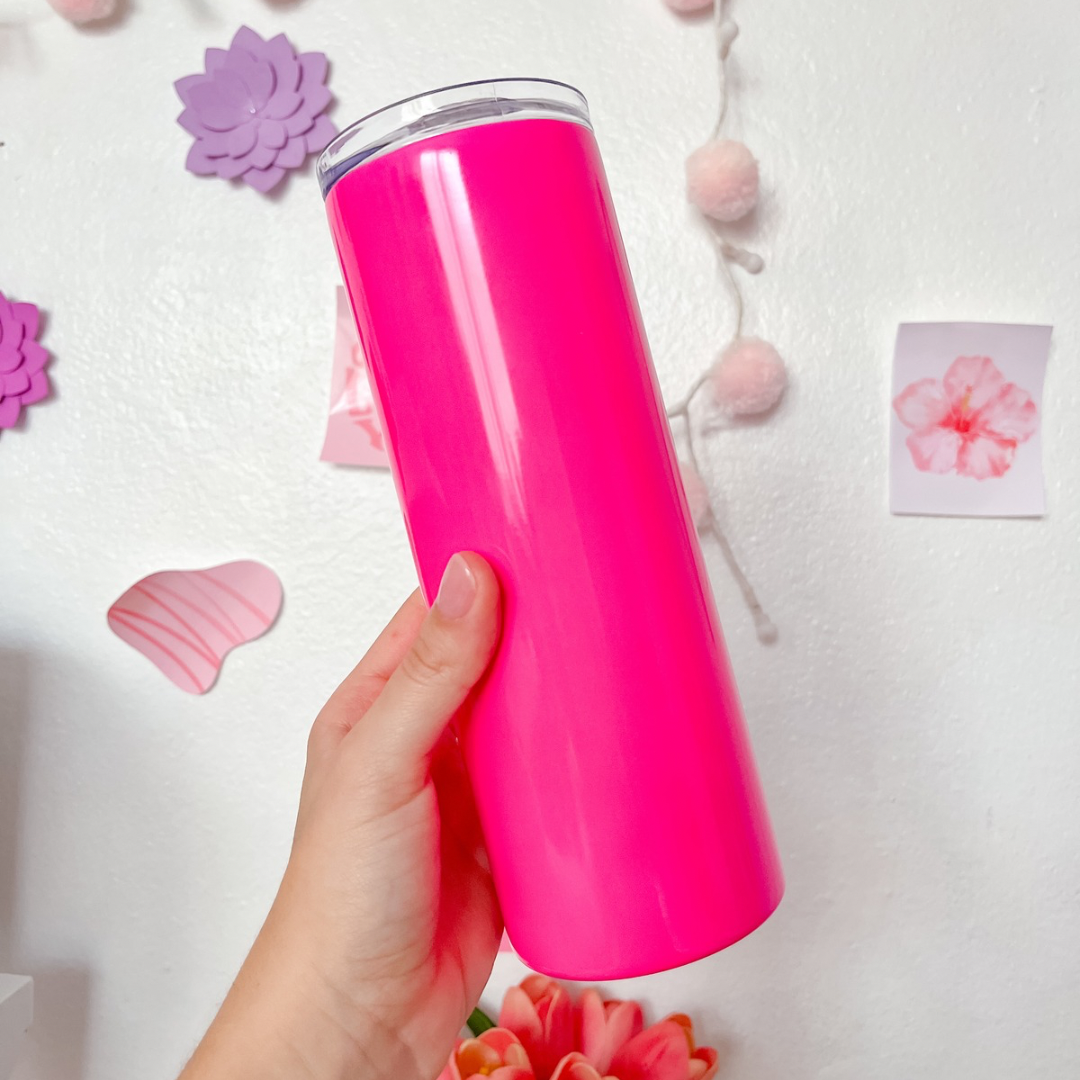 Tumbler Neon Personalizado