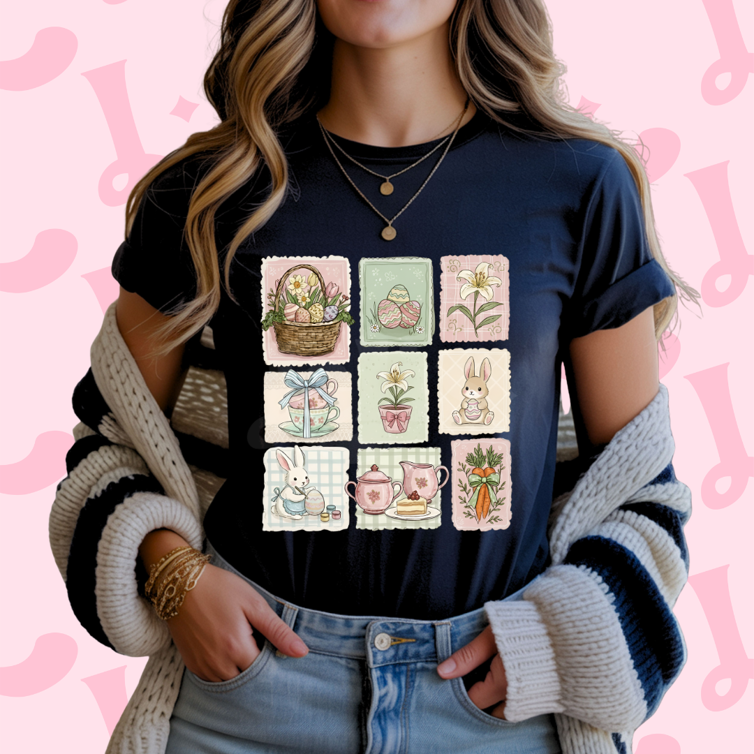 Cozy Easter Dtf Transfer