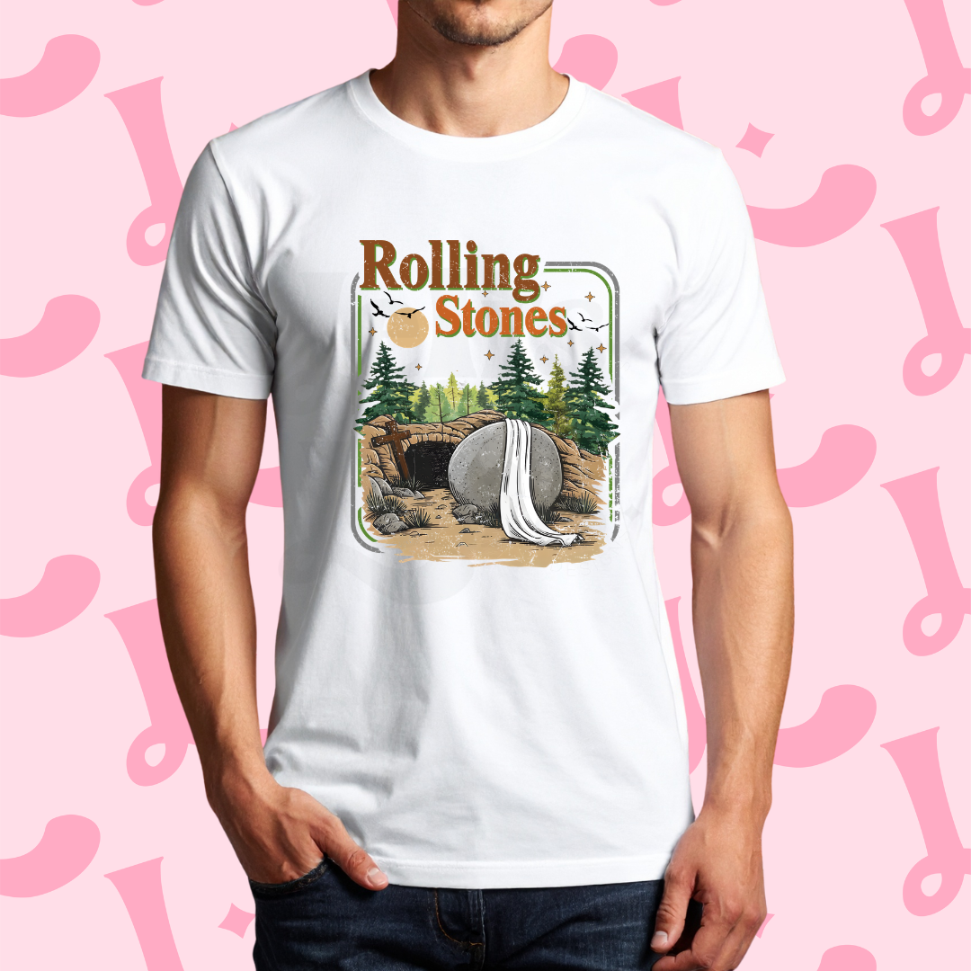 Rolling Stones Dtf Transfer