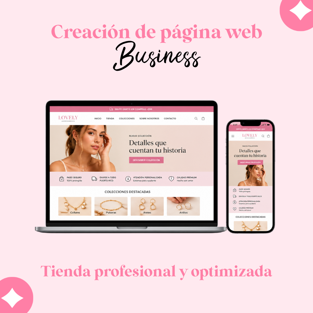 Creación Página Web - Shopify
