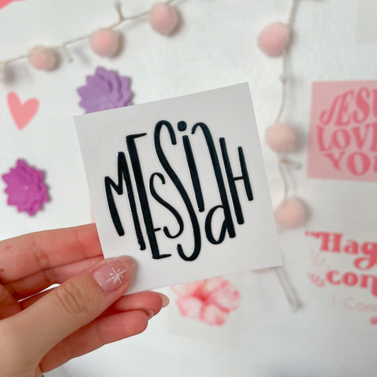 Messiah UV DTF Decal