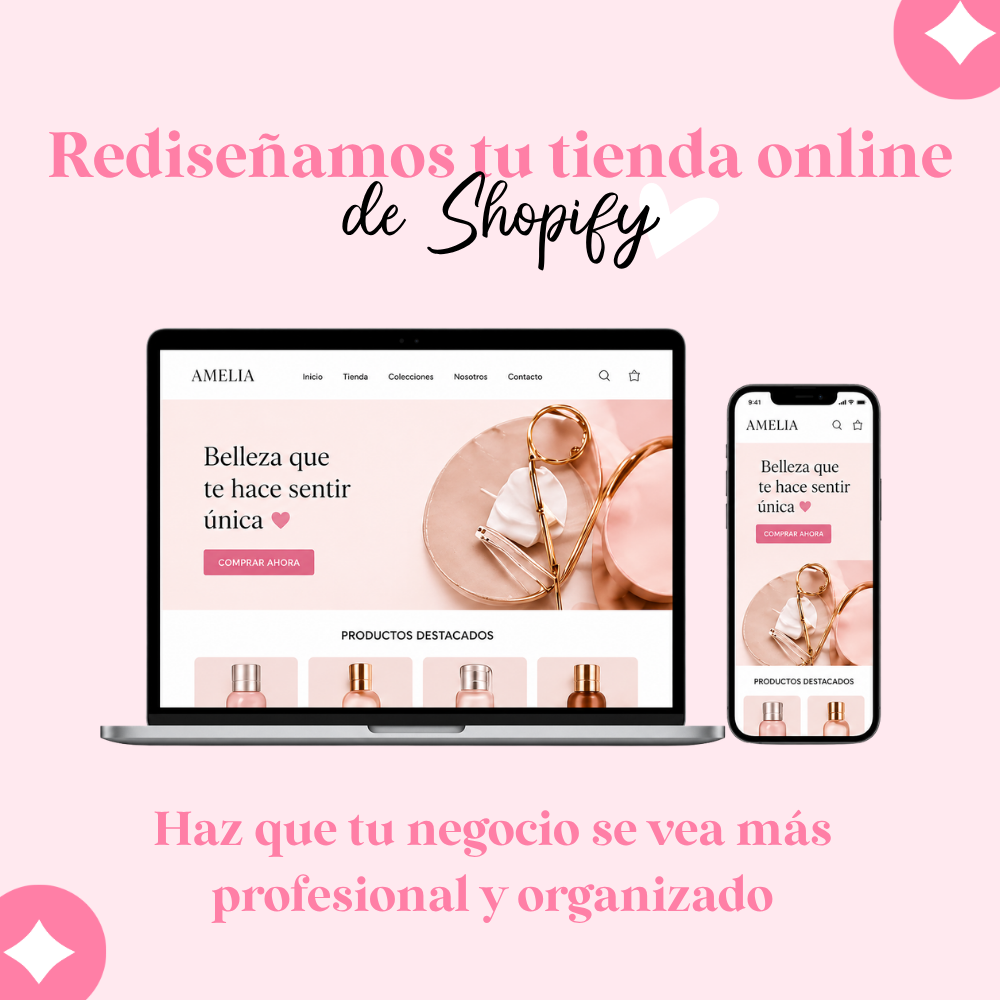 Rediseño Página Web - Shopify