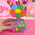 Lapicero Casita de Globos