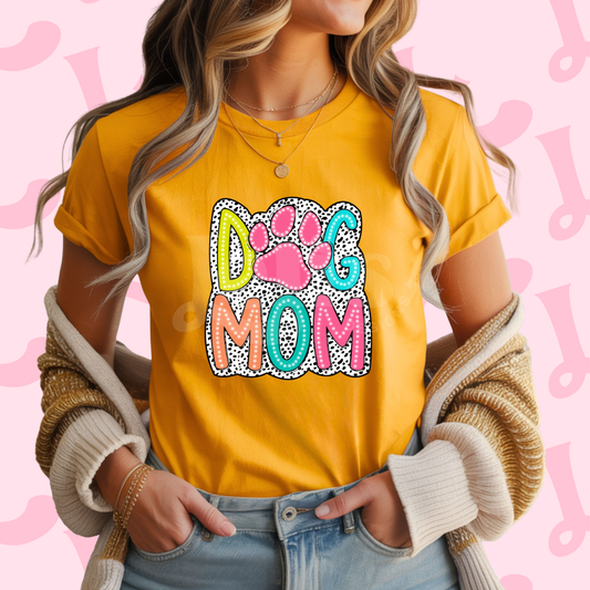 Dog mom Dtf Transfer