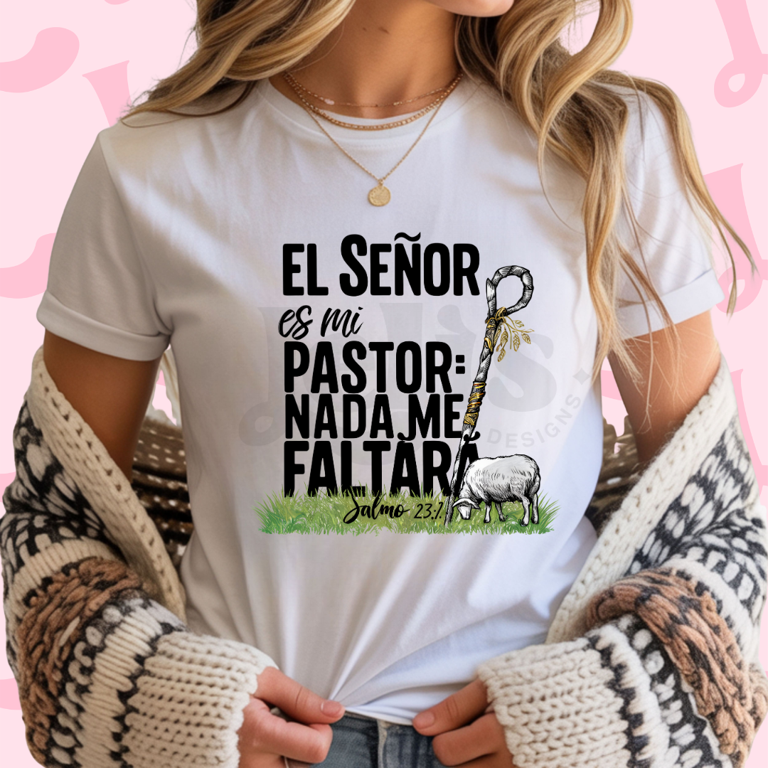 El Señor es mi pastor Dtf Transfer