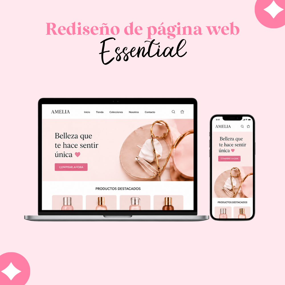 Rediseño Página Web - Shopify