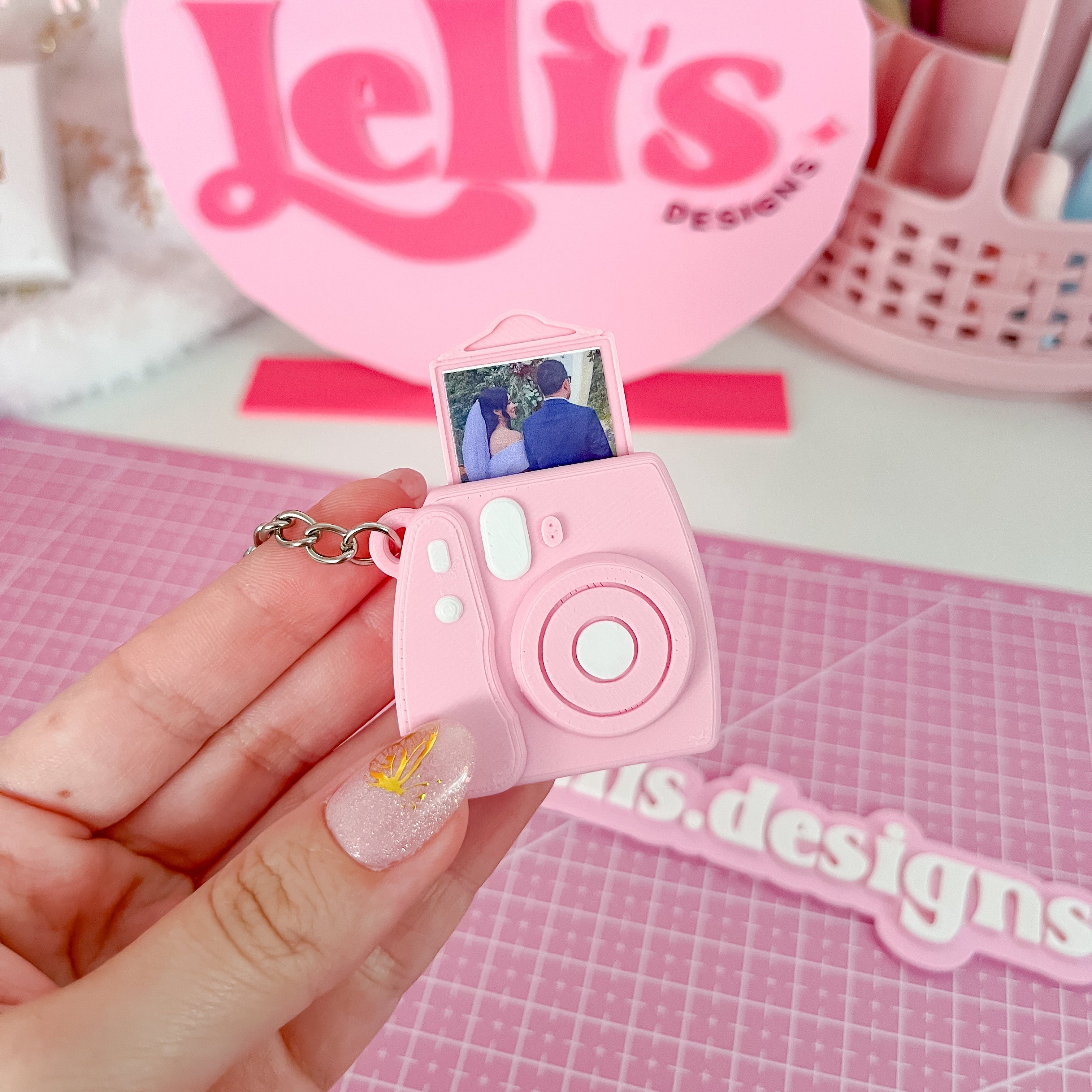 Llavero Polaroid 3D