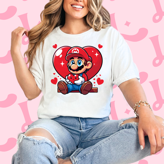 Mario Love Dtf Transfer
