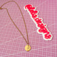 Collar con Charm Personalizado