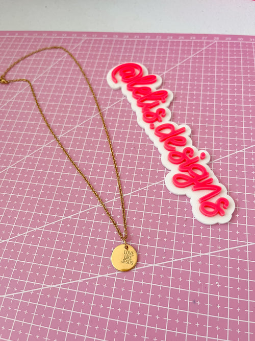 Collar con Charm Personalizado