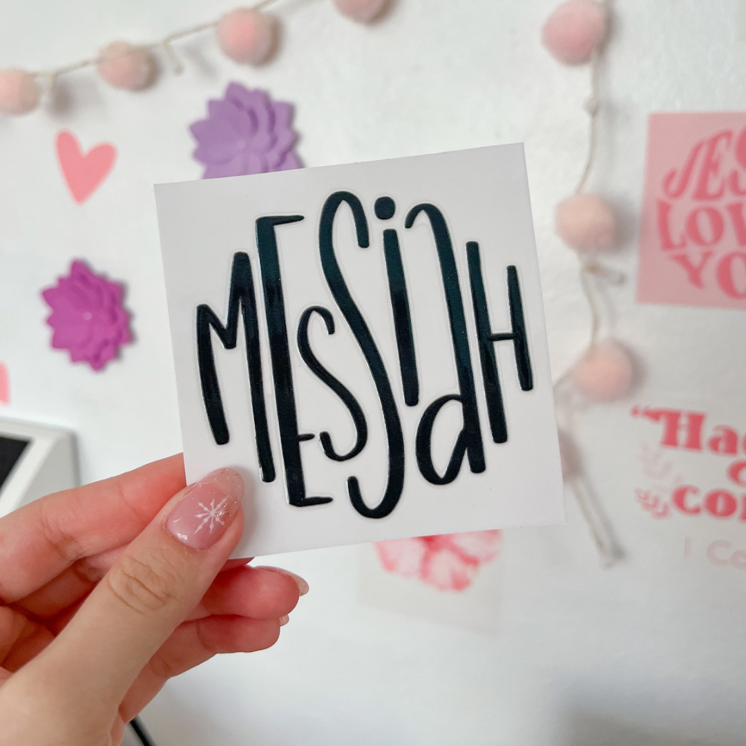 Messiah UV DTF Decal