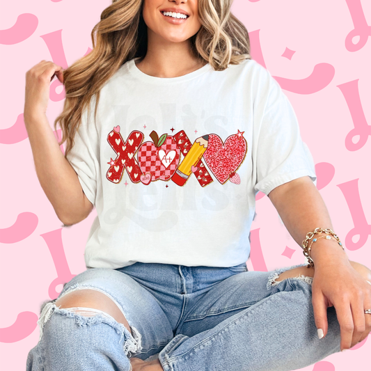 Teacher XOXO Dtf Transfer