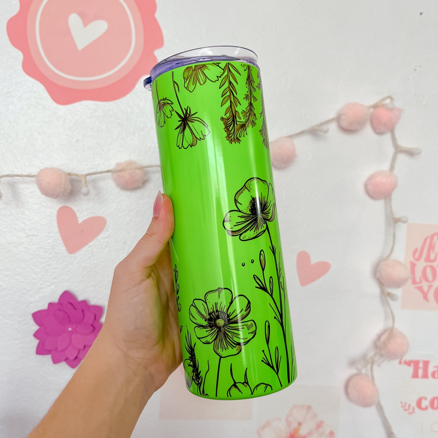 Flower Garden Tumbler