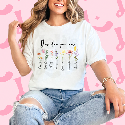 Dios dice que eres Dtf Transfer