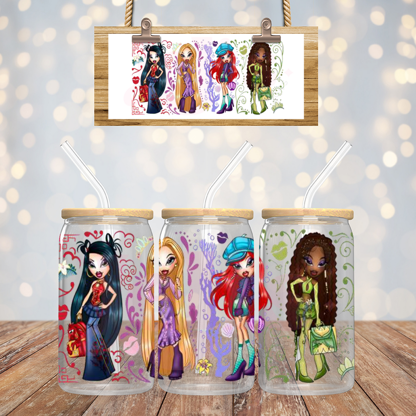 BZ Princess  UV DTF WRAP