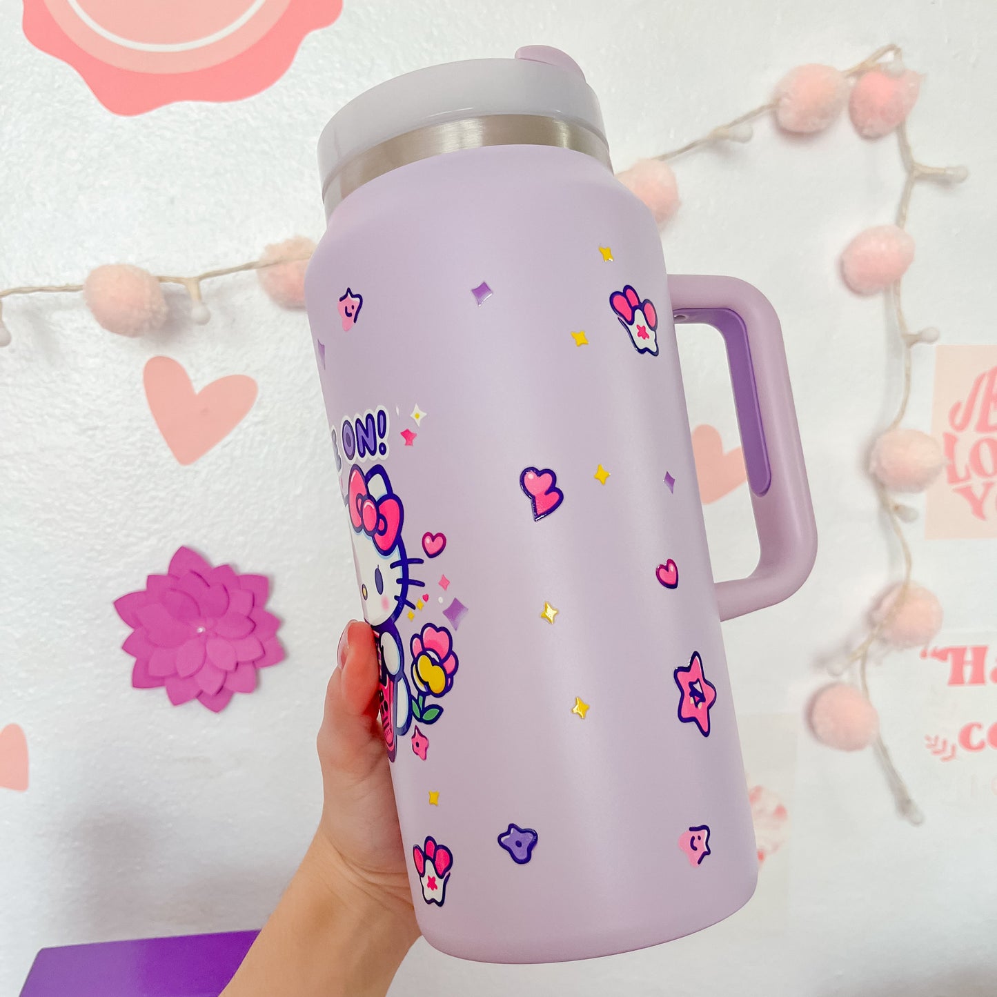 Kitty Gamer Insulated Tumbler