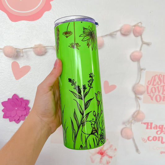 Flower Garden Tumbler