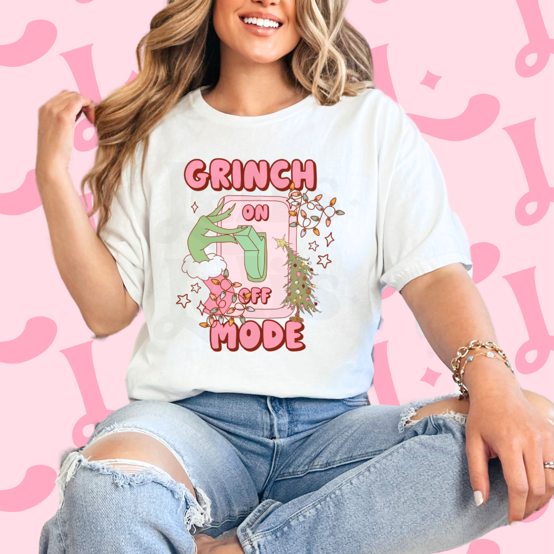 Grinch mode Dtf Transfer