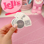 Sticker Logo + QR code