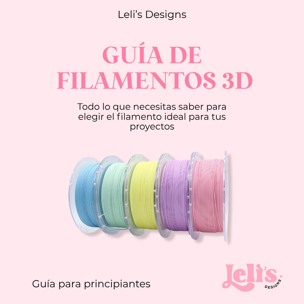 Guía de Filamentos 3D para Principiantes