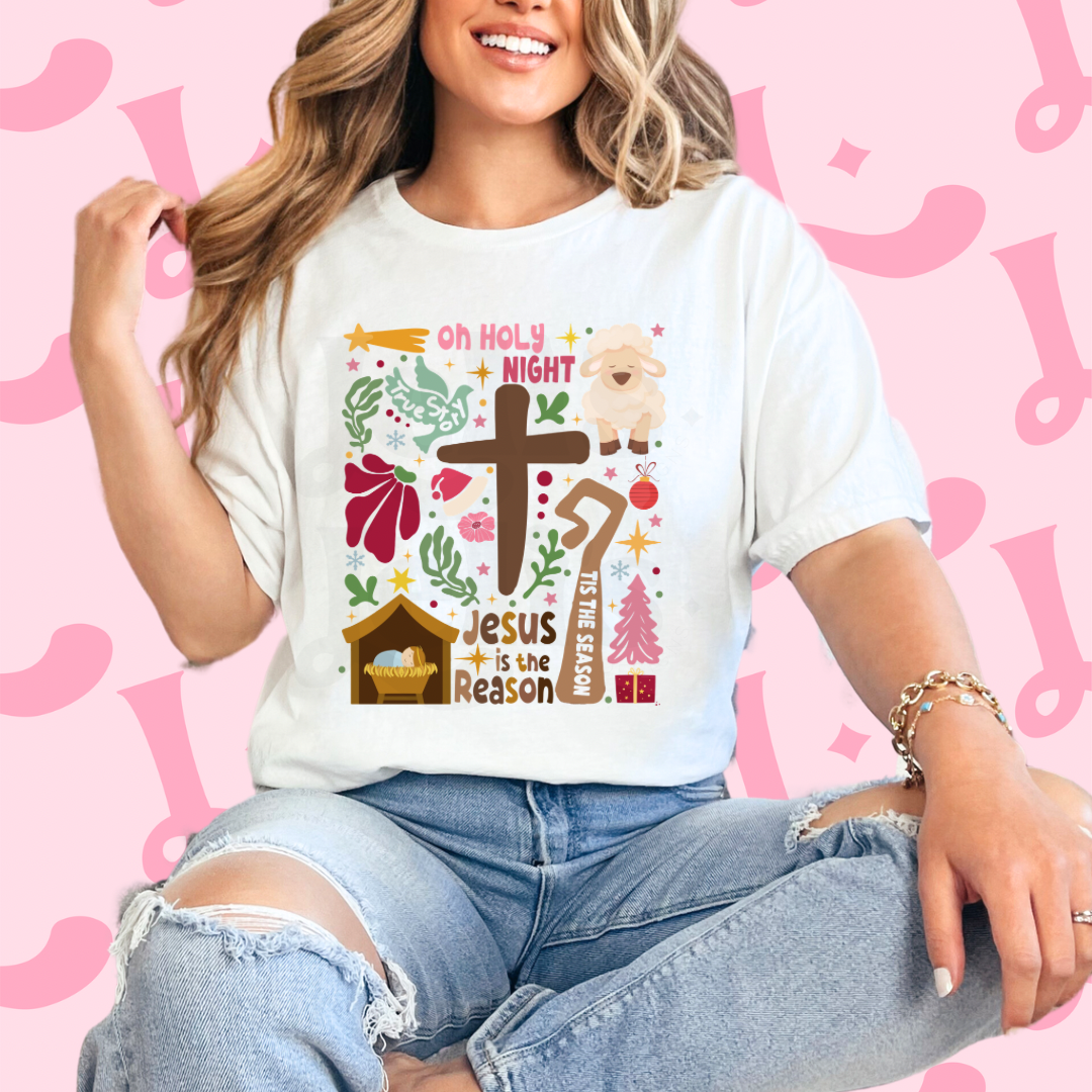 Jesus is the reason Dtf Transfer