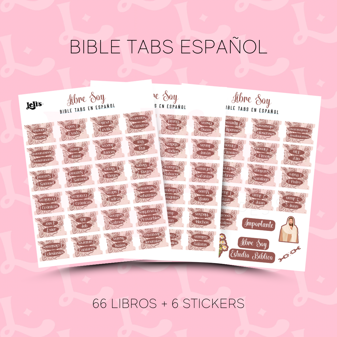 Libre Soy Bible Tabs