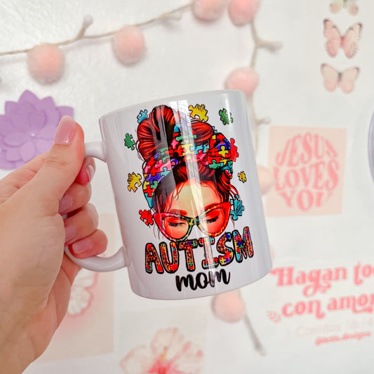 Autism Mom Taza