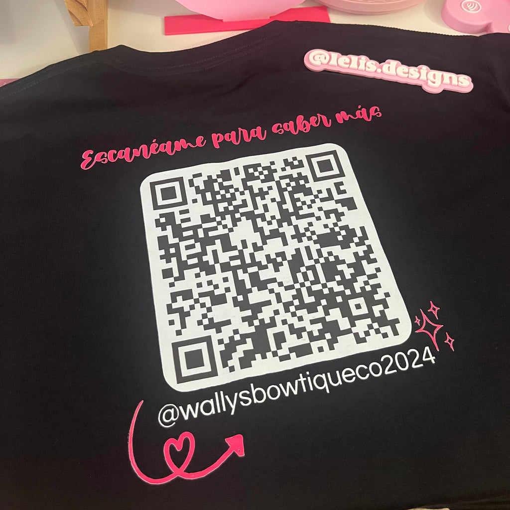 Camisa QR Code Personalizada