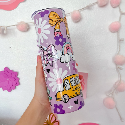 Purple Teacher 20oz Tumbler