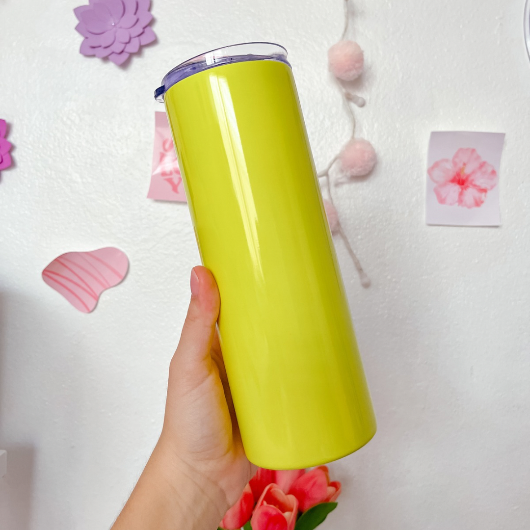 Tumbler Neon Personalizado