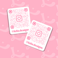 QR Instagram Stickers