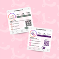 Instagram Bio Cards (One Side)